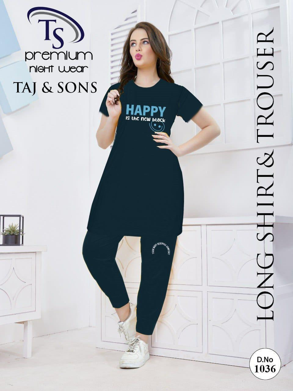 BLS Long Shirt Night Dress Cool Summer Lawn PJ