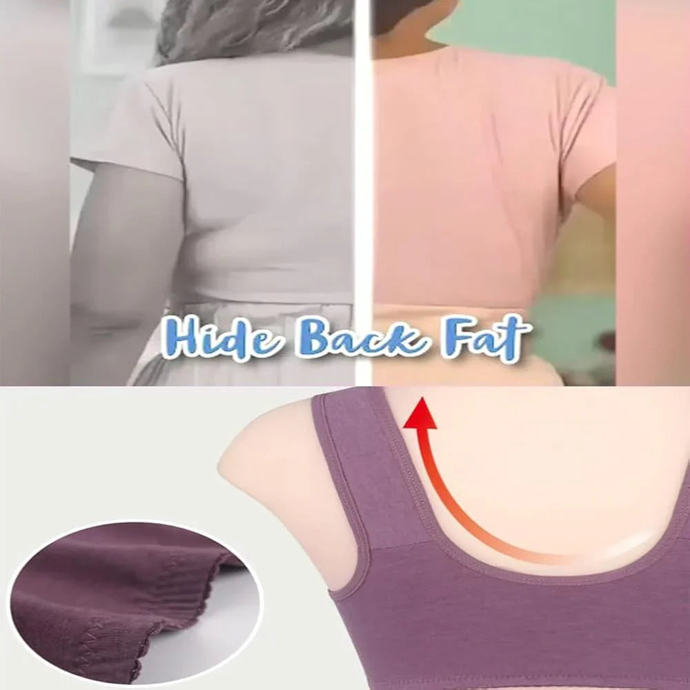 Basic Lingerie Front Zip Wireless Bra – Breathable Everyday Support