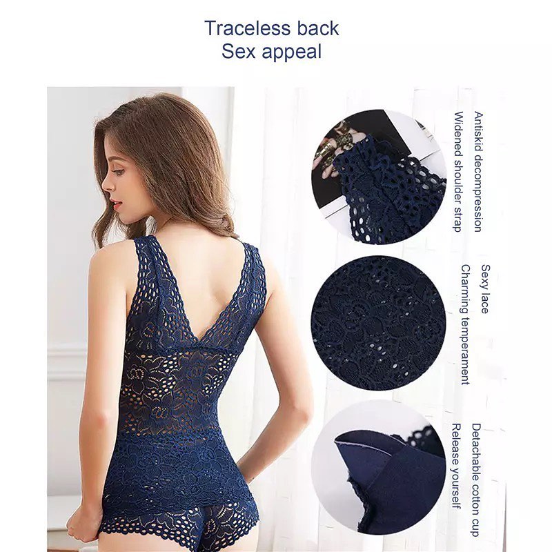 Bralette Bra Panty Set