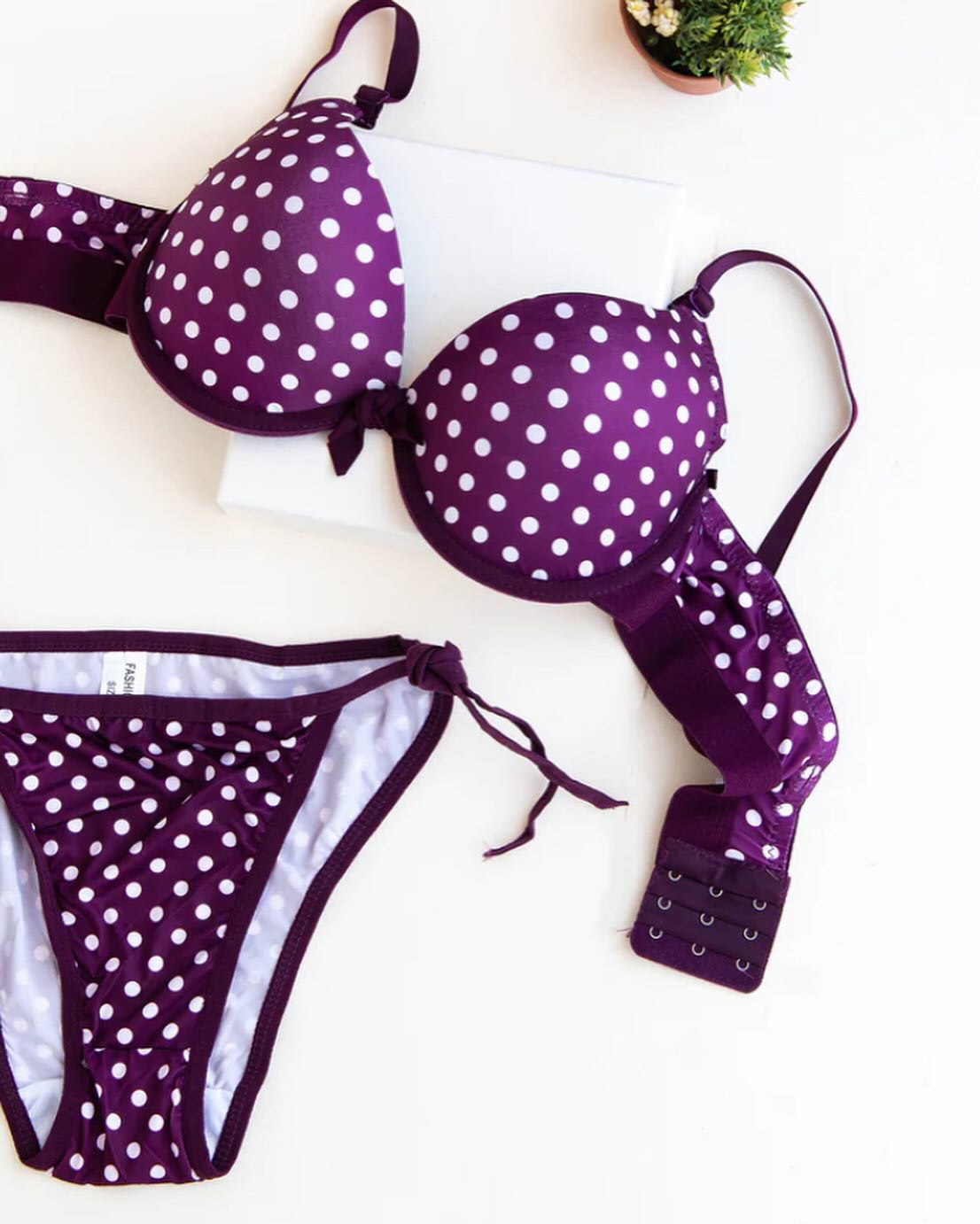 Basic Bikini T-Shirt Bra Panty Set