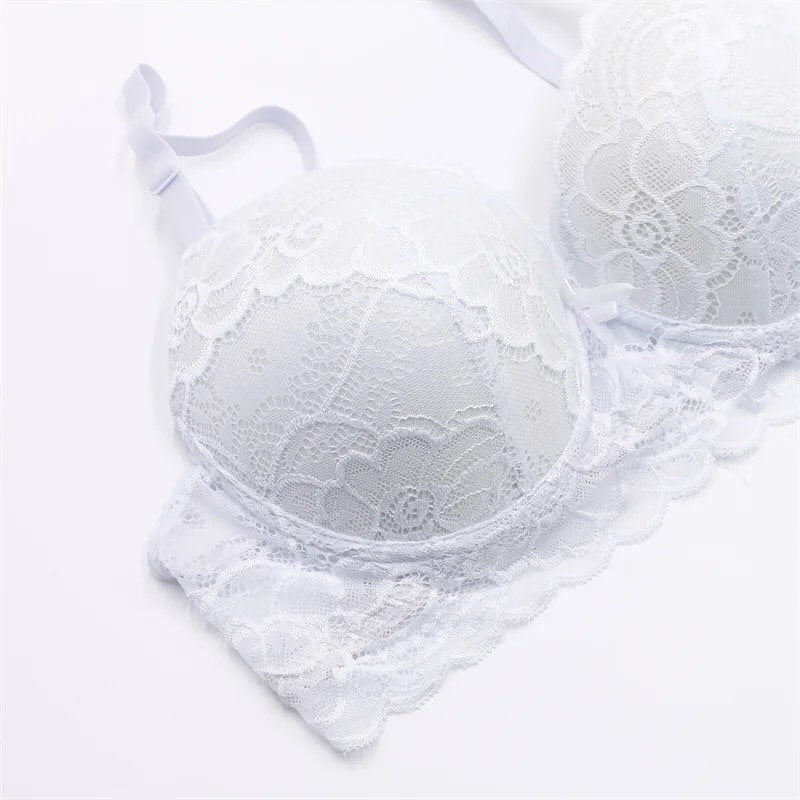 Basic Net Wired Pushup Bra