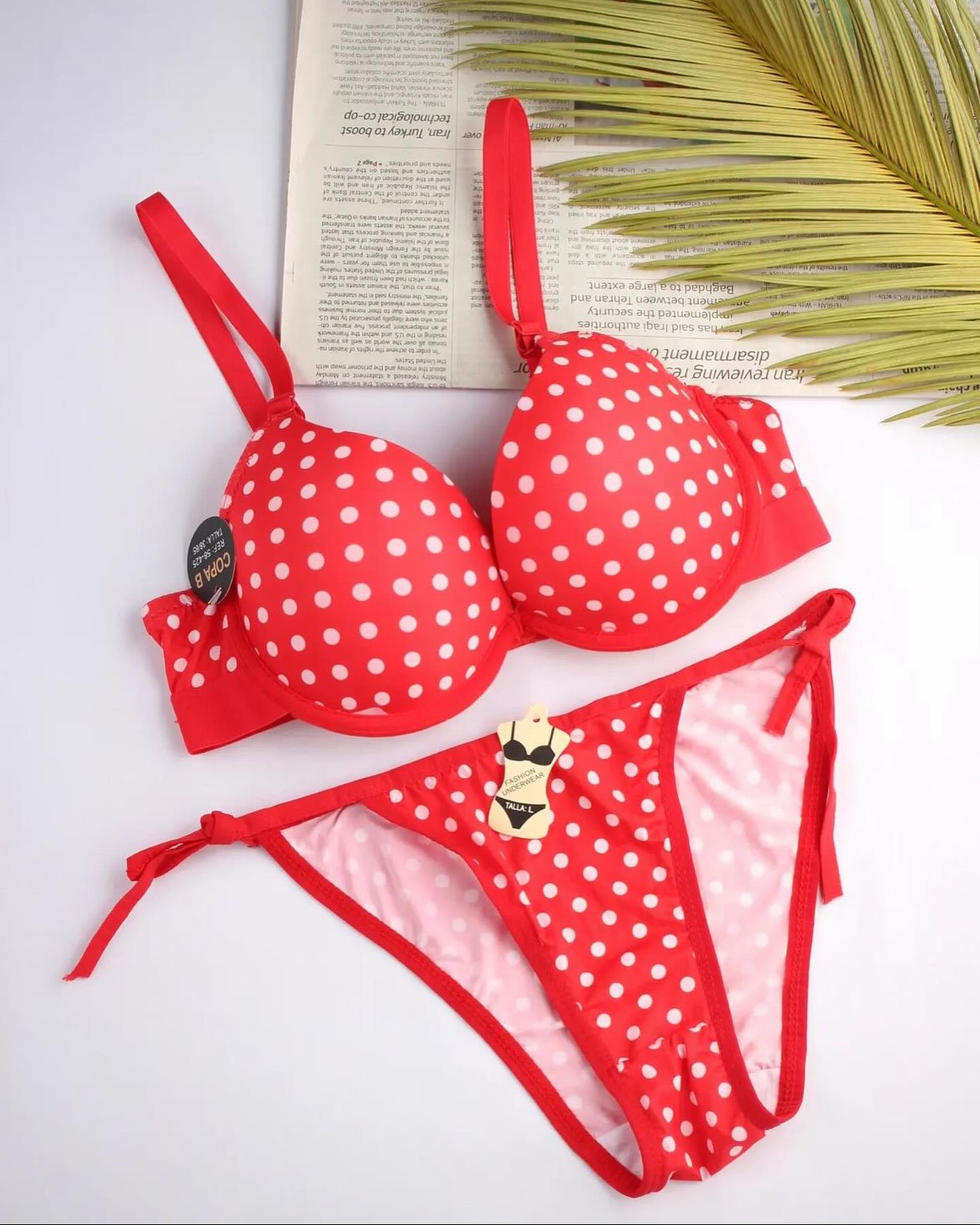 Basic Bikini T-Shirt Bra Panty Set