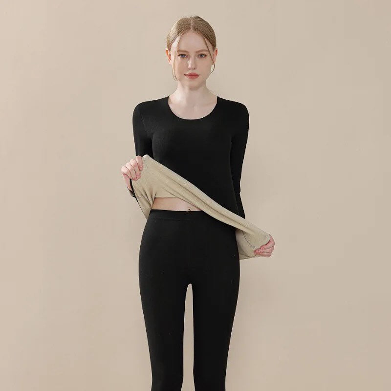 Women's Thermal Bodysuit in Black