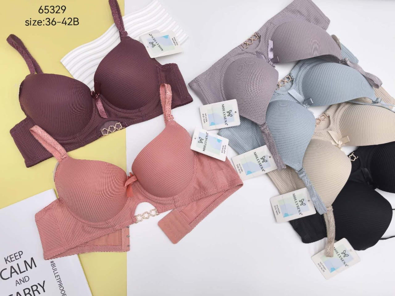 T-Shirt Bra Wired with Diamond Lower Bust