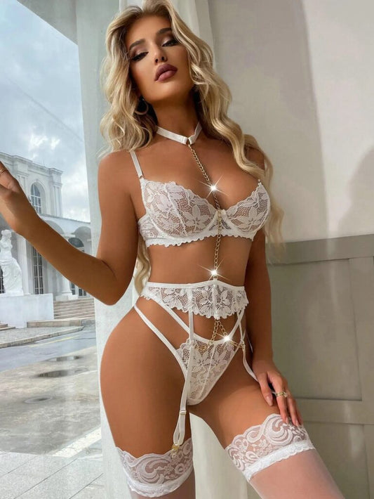 Garter Lingerie Nighty - Basic Lingerie