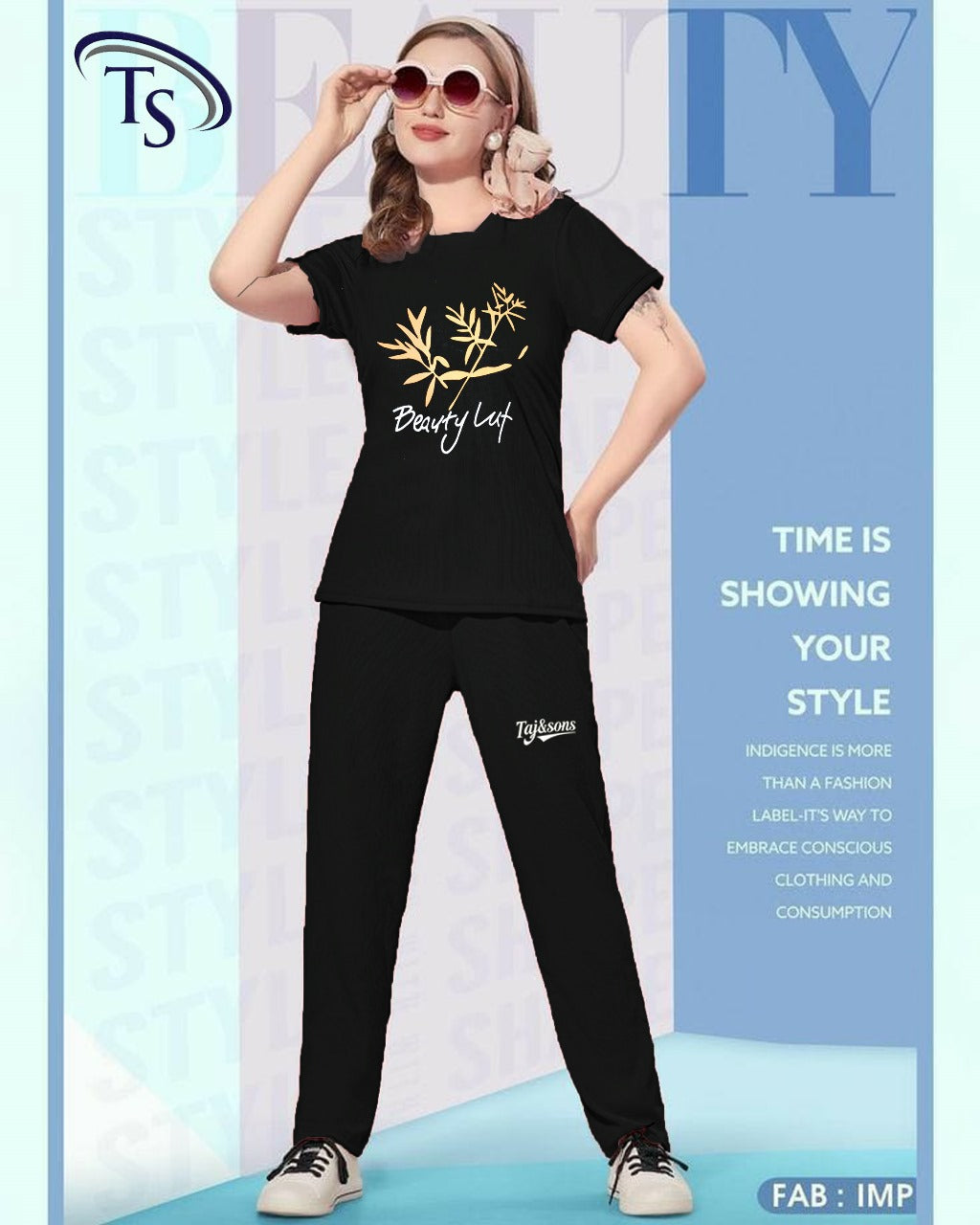 Basic Daily Wear Lounge Dress Women Night Suit