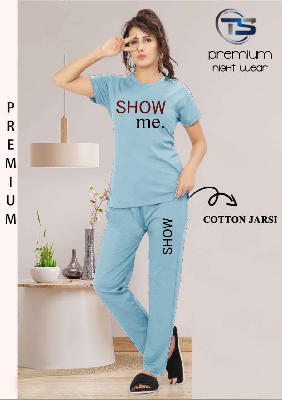 Basic Summer Cotton Daily Wear Pajama Shirt