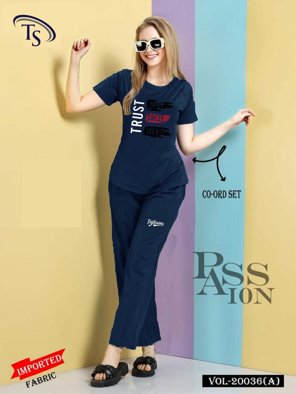 Basic Summer PJ Night Suit Pure Cotton for Hot Summer Season