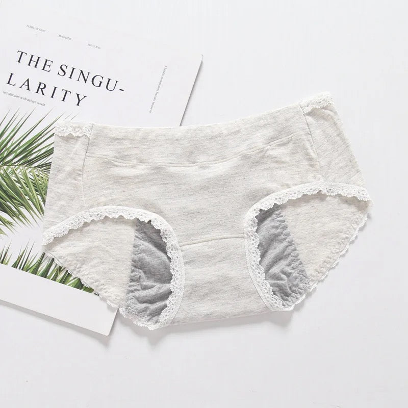 Lacy Absorbent Period Panty Underwear