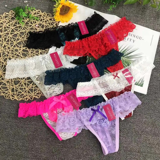 Fancy Thong Panty Briefs for Women