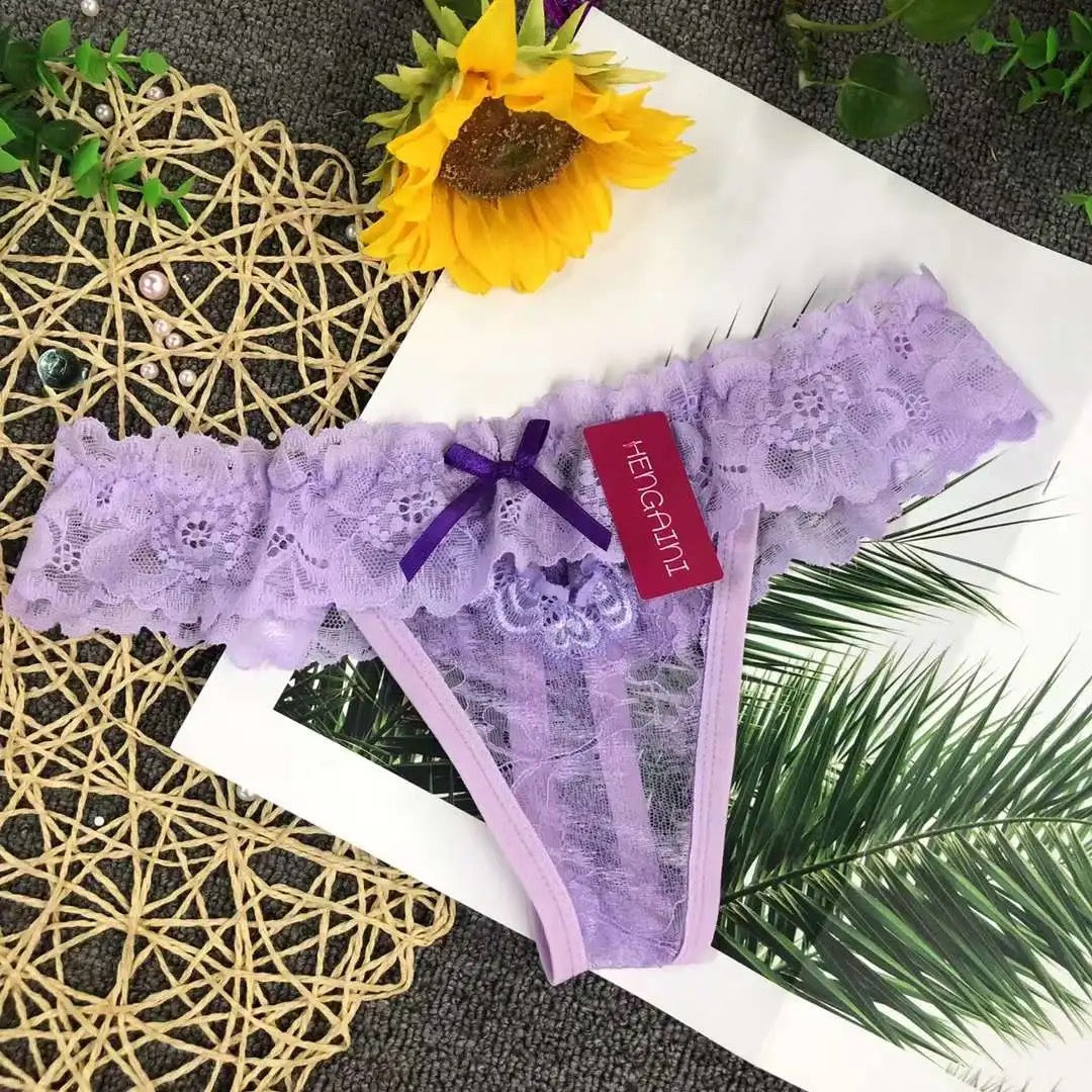 Fancy Thong Panty Briefs for Women