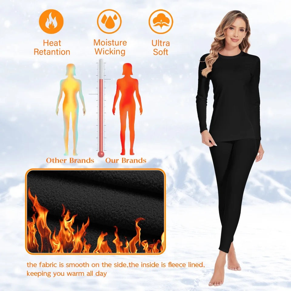 Full Body Thermal Warmer Suit for Women for Women and Girls Inner