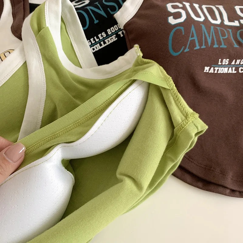 Basic Bralette Bra Soft Cotton Daily Wear