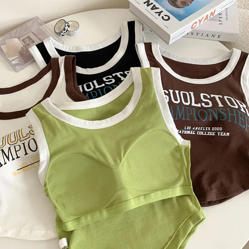 Basic Bralette Bra Soft Cotton Daily Wear