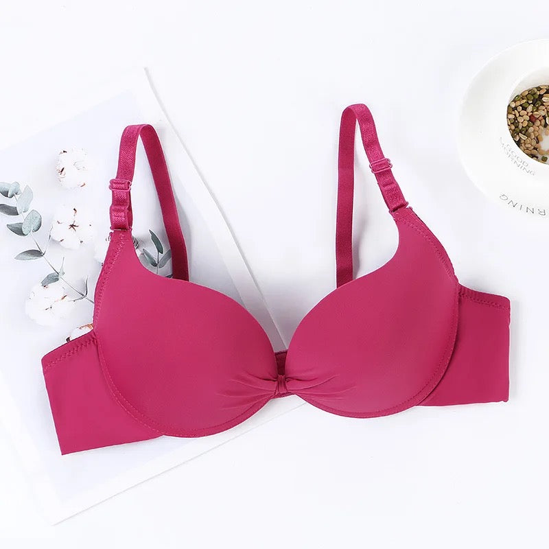 Basic Bow Bra Wired Padded T-Shirt Bra