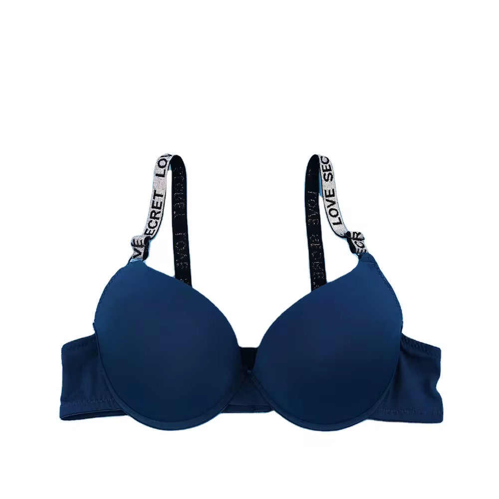 T-Shirt Bra Love Secret Alphabetic Straps