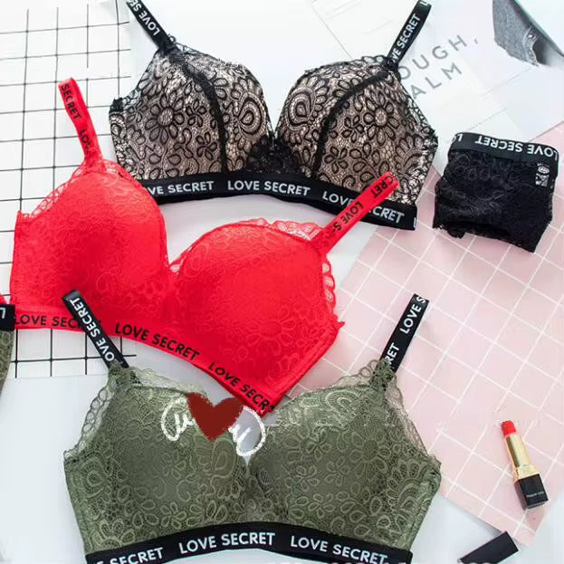 Love Secret Mesh Bra Non Wired Soft Padded