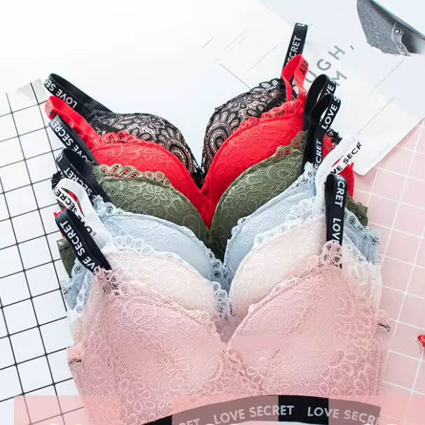 Love Secret Mesh Bra Non Wired Soft Padded