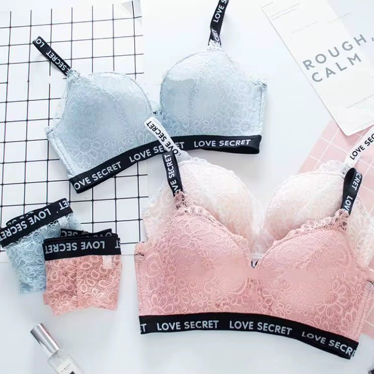 Love Secret Mesh Bra Non Wired Soft Padded