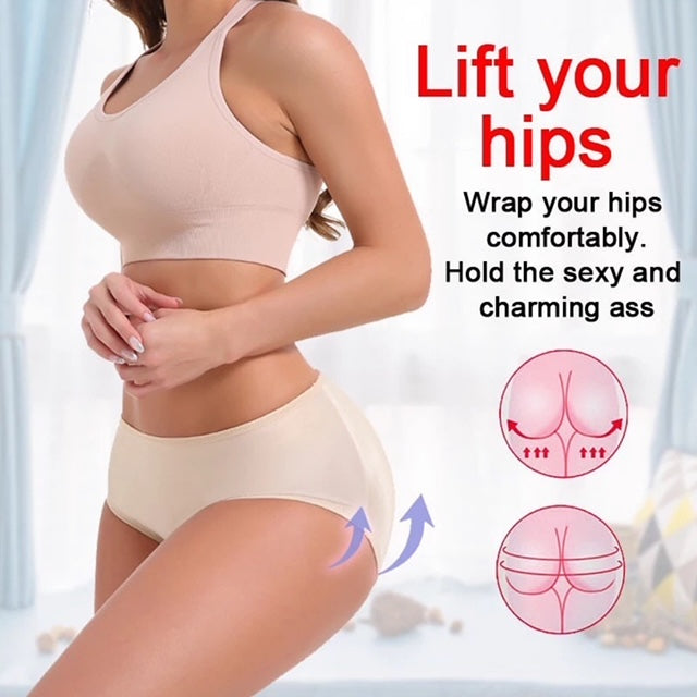 LAZAWG High Waist Seamless Underwear Butt Lifter Body Shaper Tummy