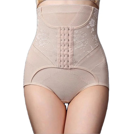 Fat Burning Tummy Shaper with Hooks Shapewear