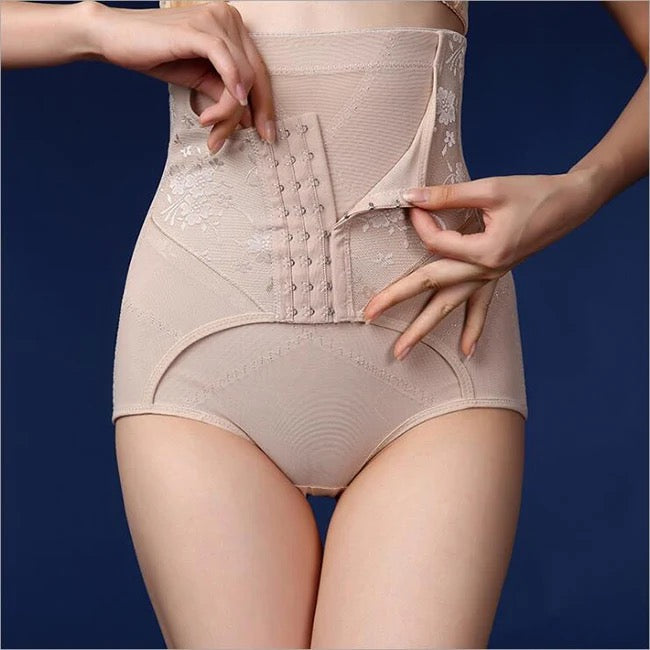Fat Burning Tummy Shaper with Hooks Shapewear