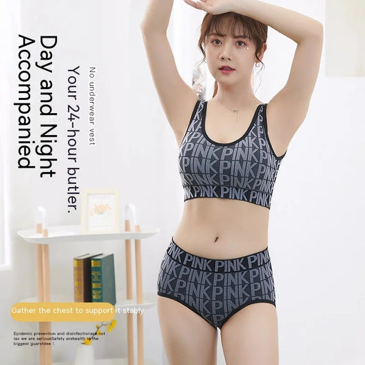 Sweat Proof Sports Bra Panty Set