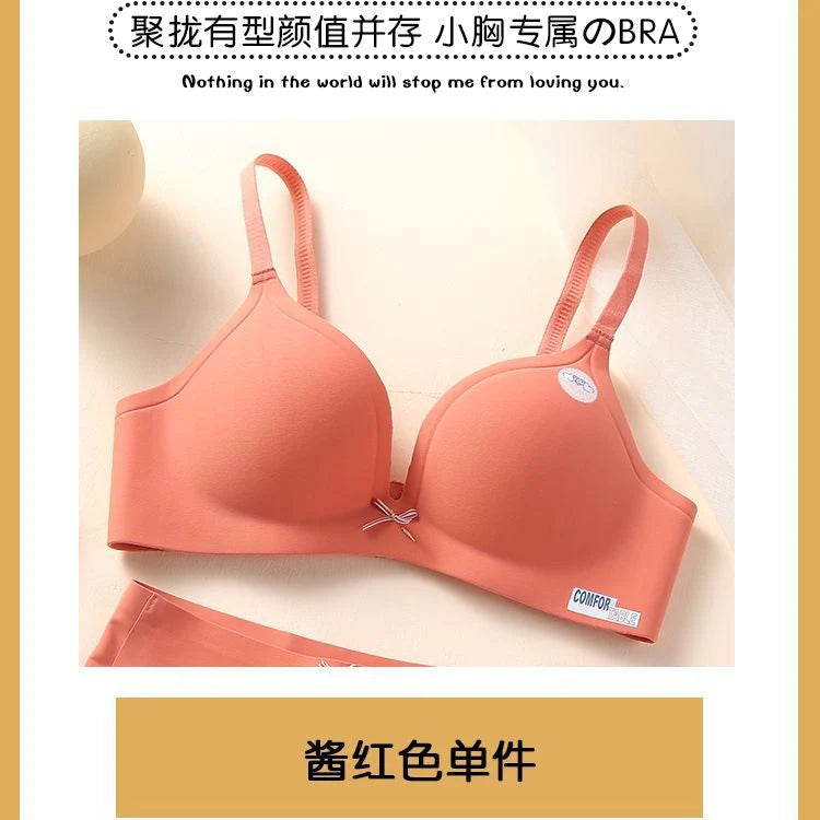 Seamless T-Shirt Pushup Bra