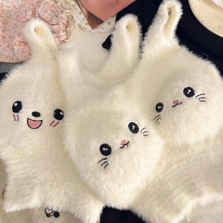 BLS Meow Cute Furry Bralette Warm & Cozy