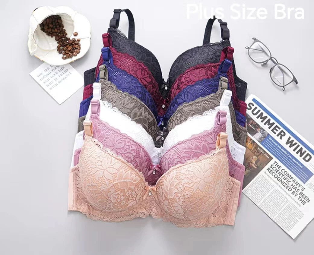 Pushup Bra C Cup Plus Size Bra