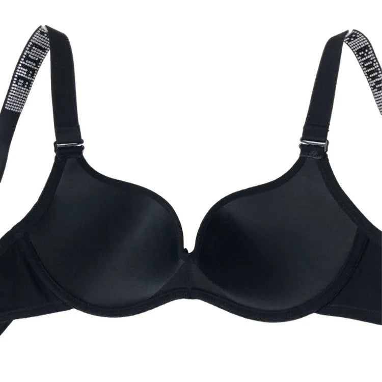 T-Shirt Bra Fancy Strap Seamless Bra