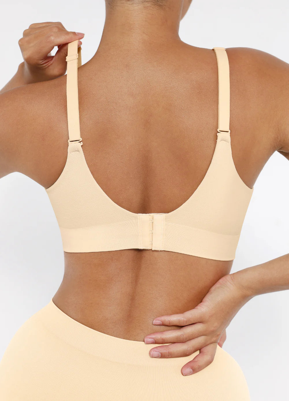 BLS Memory Foam Full Coverage Bra Saggy Breast Lift Up Bra back