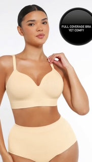 BLS Memory Foam Full Coverage Bra Saggy Breast Lift Up Bra