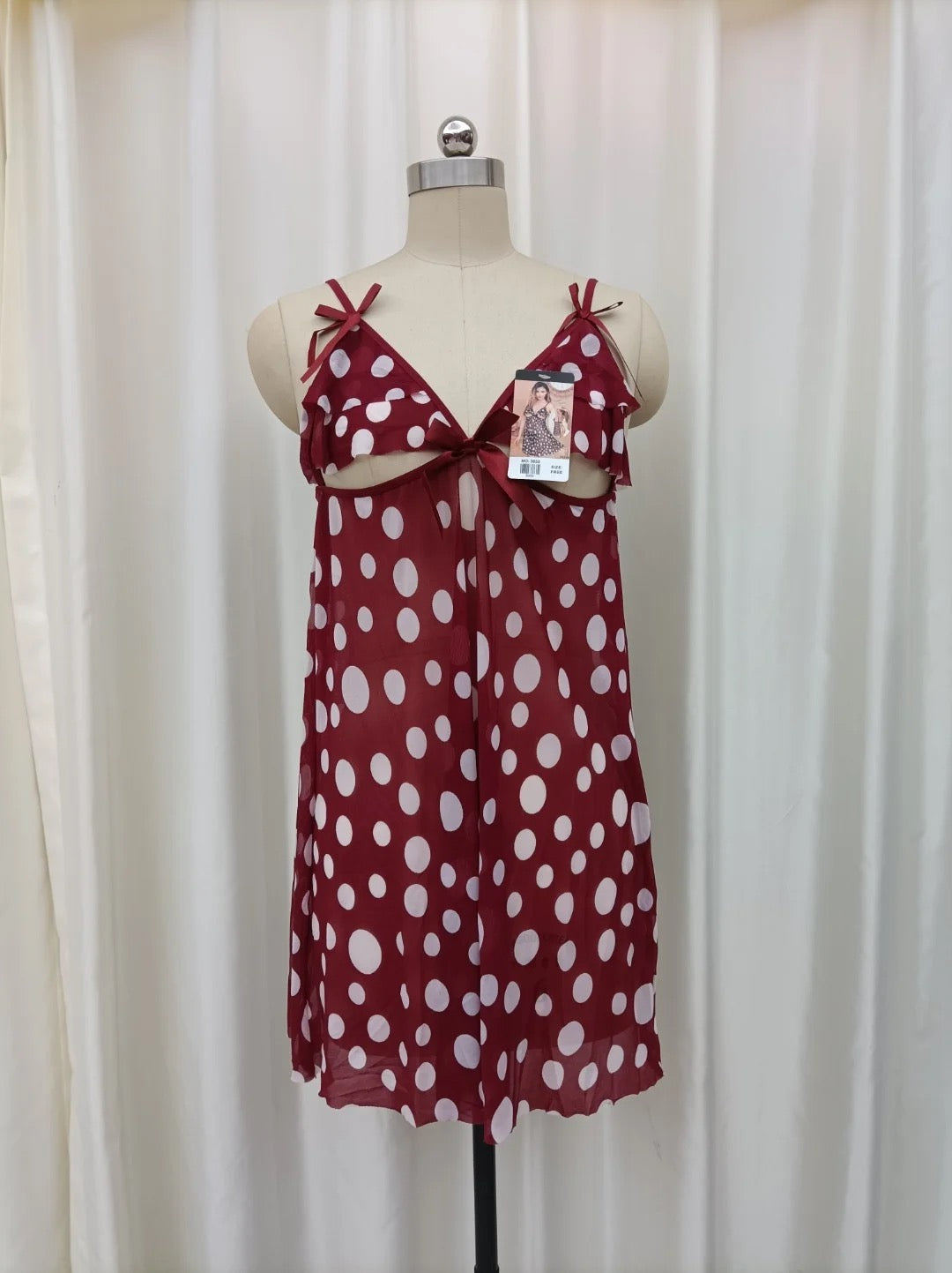 Polka Soft Net Nighty