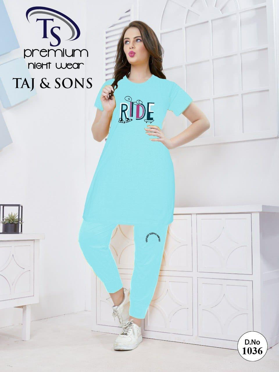 BLS Long Shirt Night Dress Cool Summer Lawn PJ front