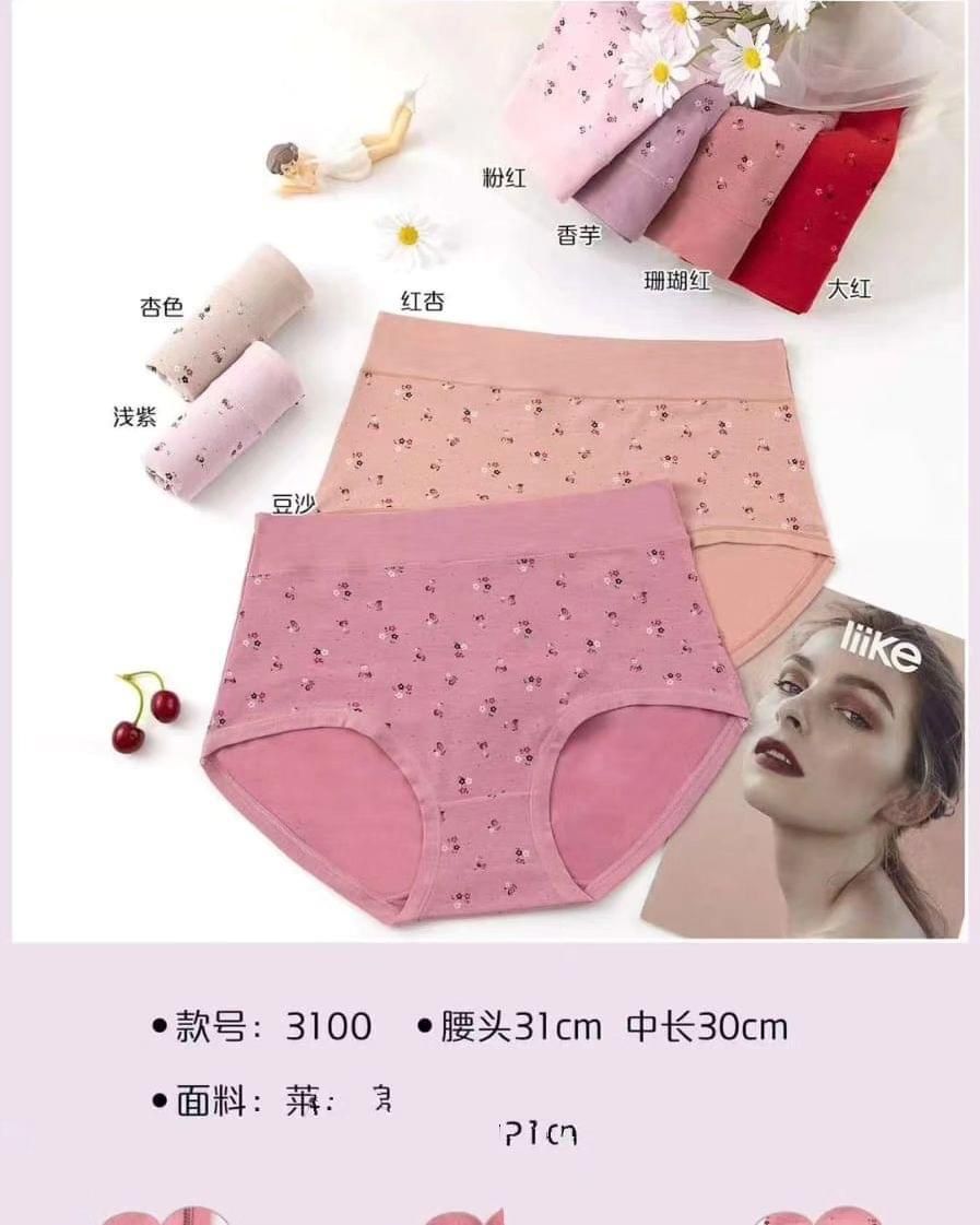 Pastel Mid Waist Women Underwear