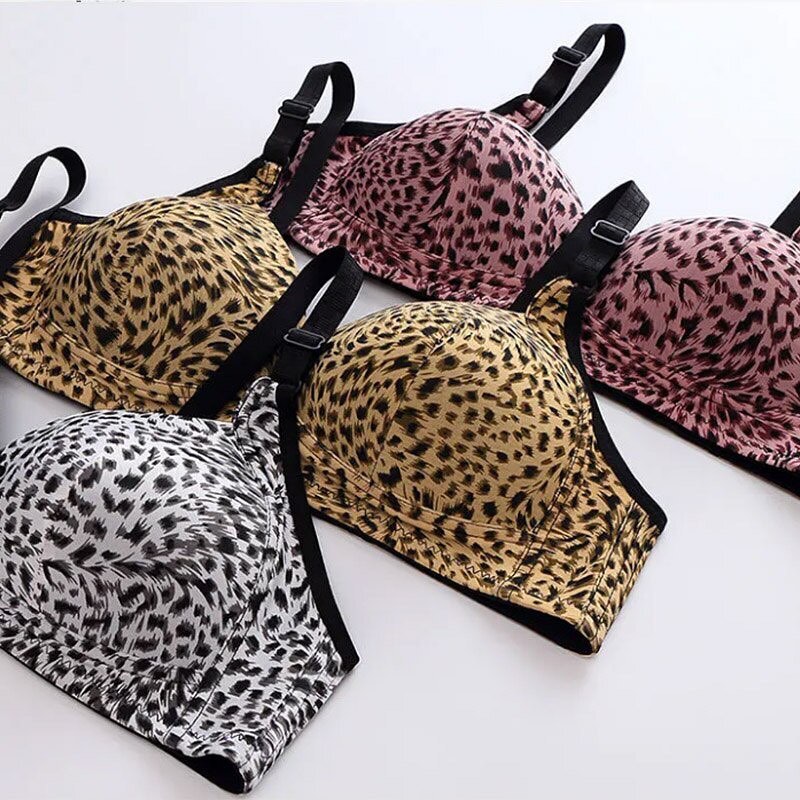 Leopard Daily Wear T-Shirt Bra