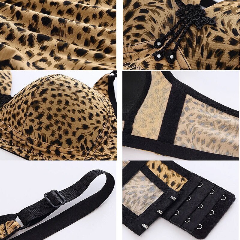 Leopard Daily Wear T-Shirt Bra