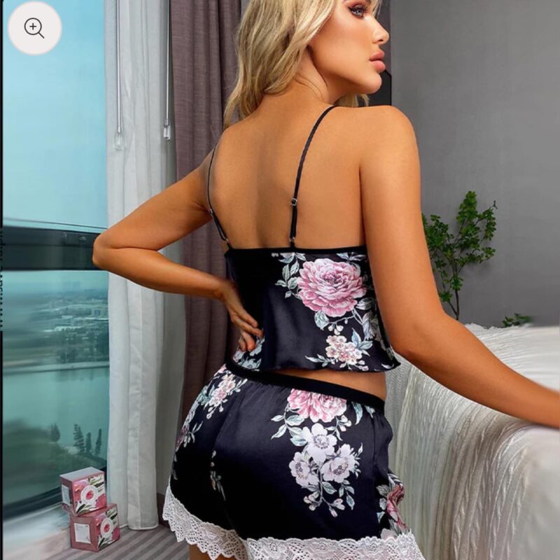 Floral Shorts Lingerie