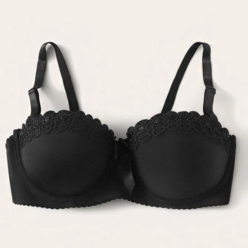 Lace T-Shirt Pushup Bra