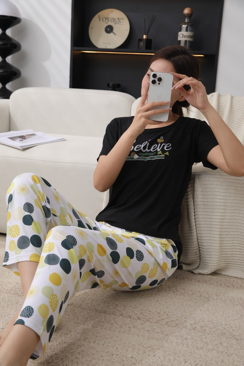 BLS Cool Summer Chic Pajama Shirt 