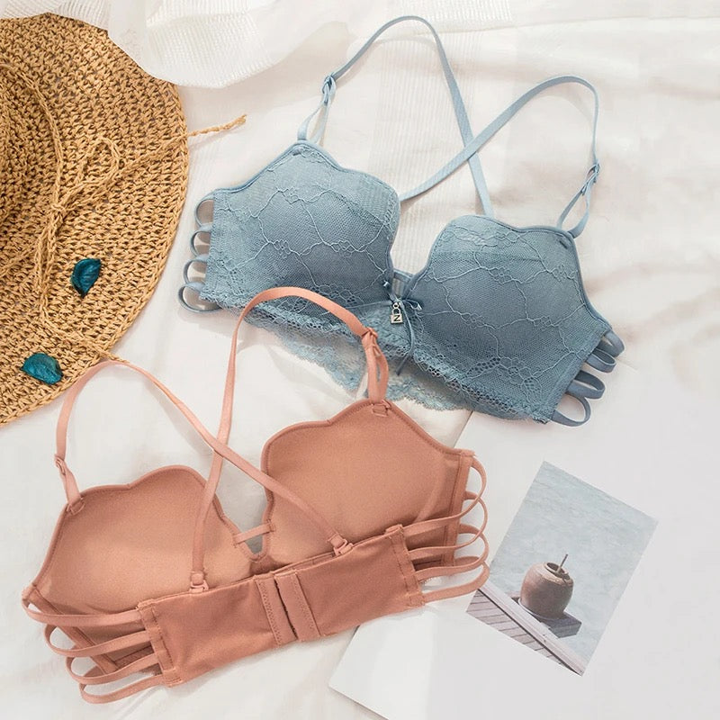 Stripped T-shirt Bra