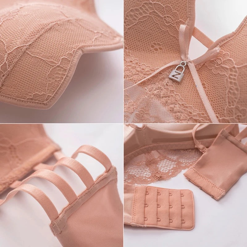 Stripped T-shirt Bra