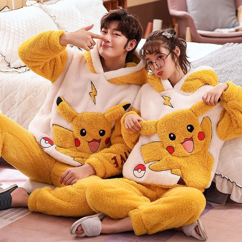 Pokémon Couple Hooded Night Dress PJ