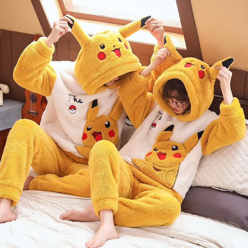 Pokémon Couple Hooded Night Dress PJ