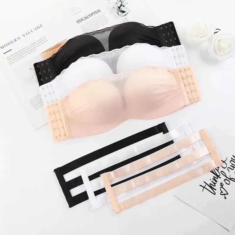 Strip Strapless Bra