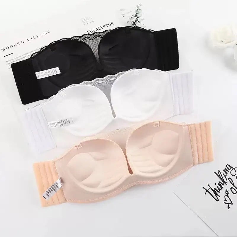 Strip Strapless Bra