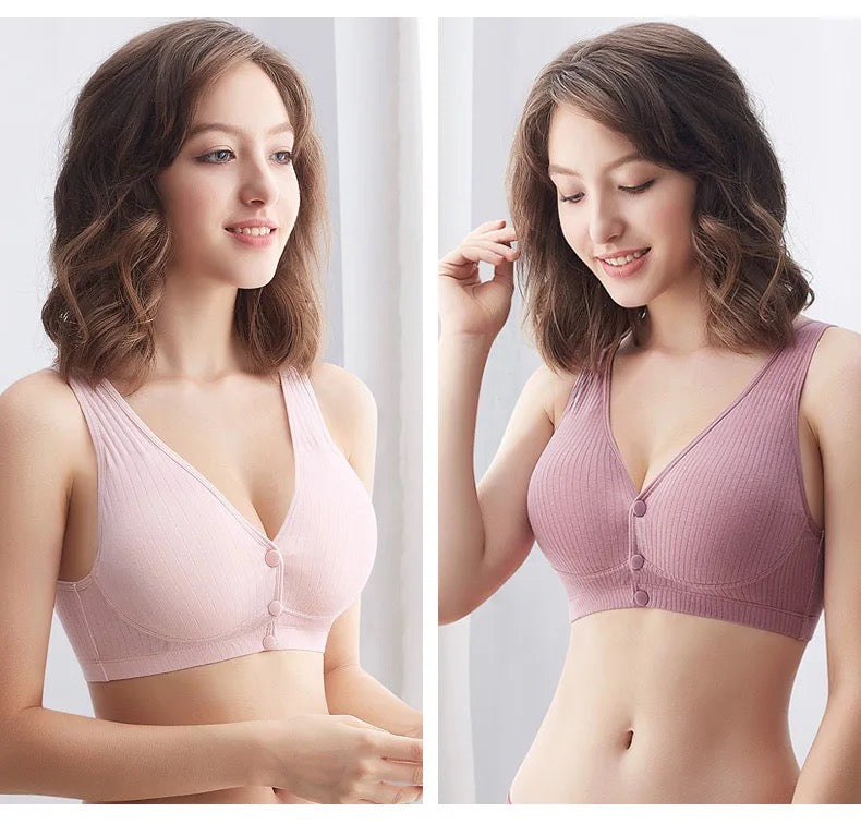 Cotton Feeding Bra