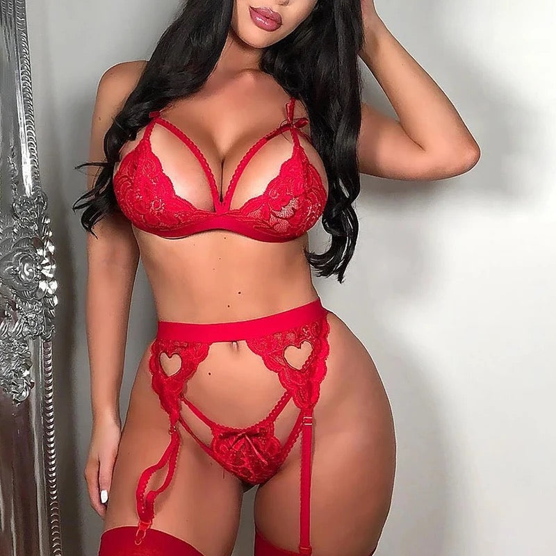 Red Garter Lingerie