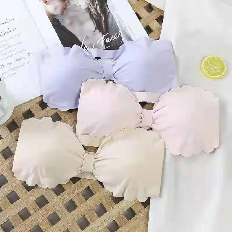 Bow Strapless Bra